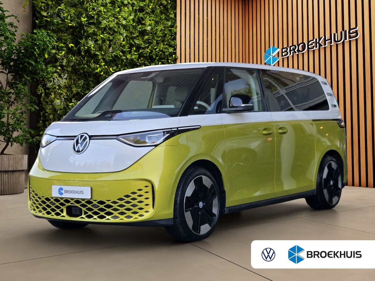 Volkswagen ID. Buzz - Pro 8 Intro 77kWh | Trekhaak | Massage | Elekt. deuren | Camera | 21" Velgen - AutoWereld.nl