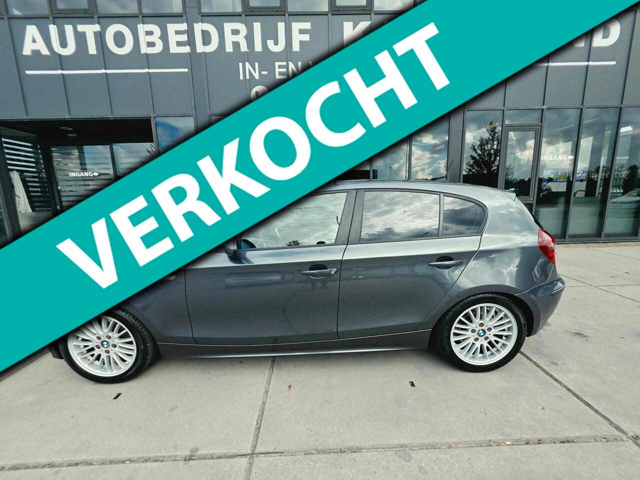 BMW 1-serie - 120d Graphite - Leer - Navi - Cruise - - AutoWereld.nl
