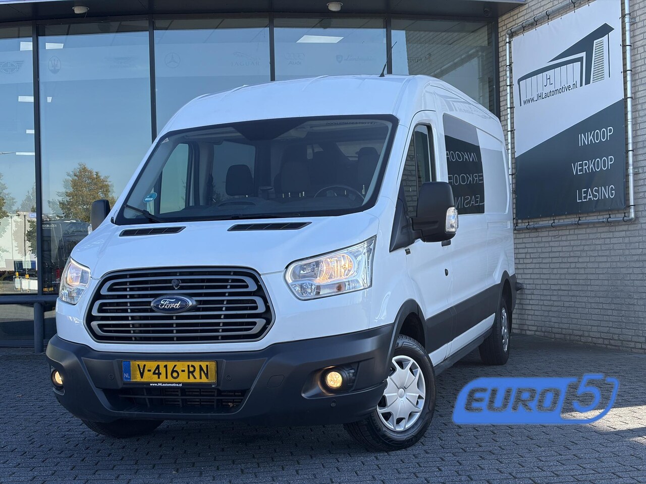 Ford Transit Kombi - 310 2.2 TDCI L2H2*DC*6-PERS*HAAK*A/C*CRUISE*TEL* - AutoWereld.nl
