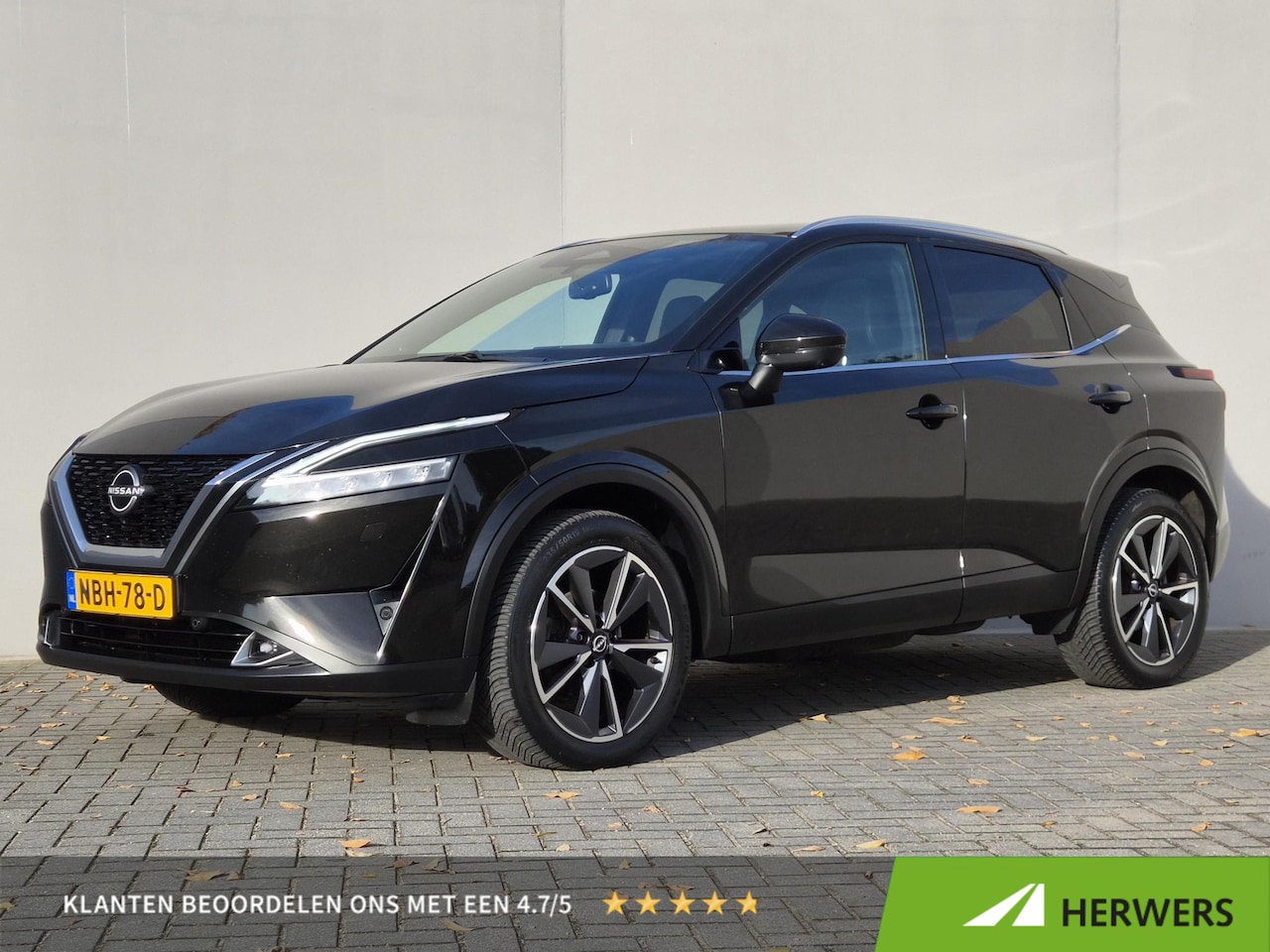 Nissan Qashqai - 1.3 MHEV Xtronic Tekna Plus / Elektrische achterklep / Panoramadak / All season banden / T - AutoWereld.nl
