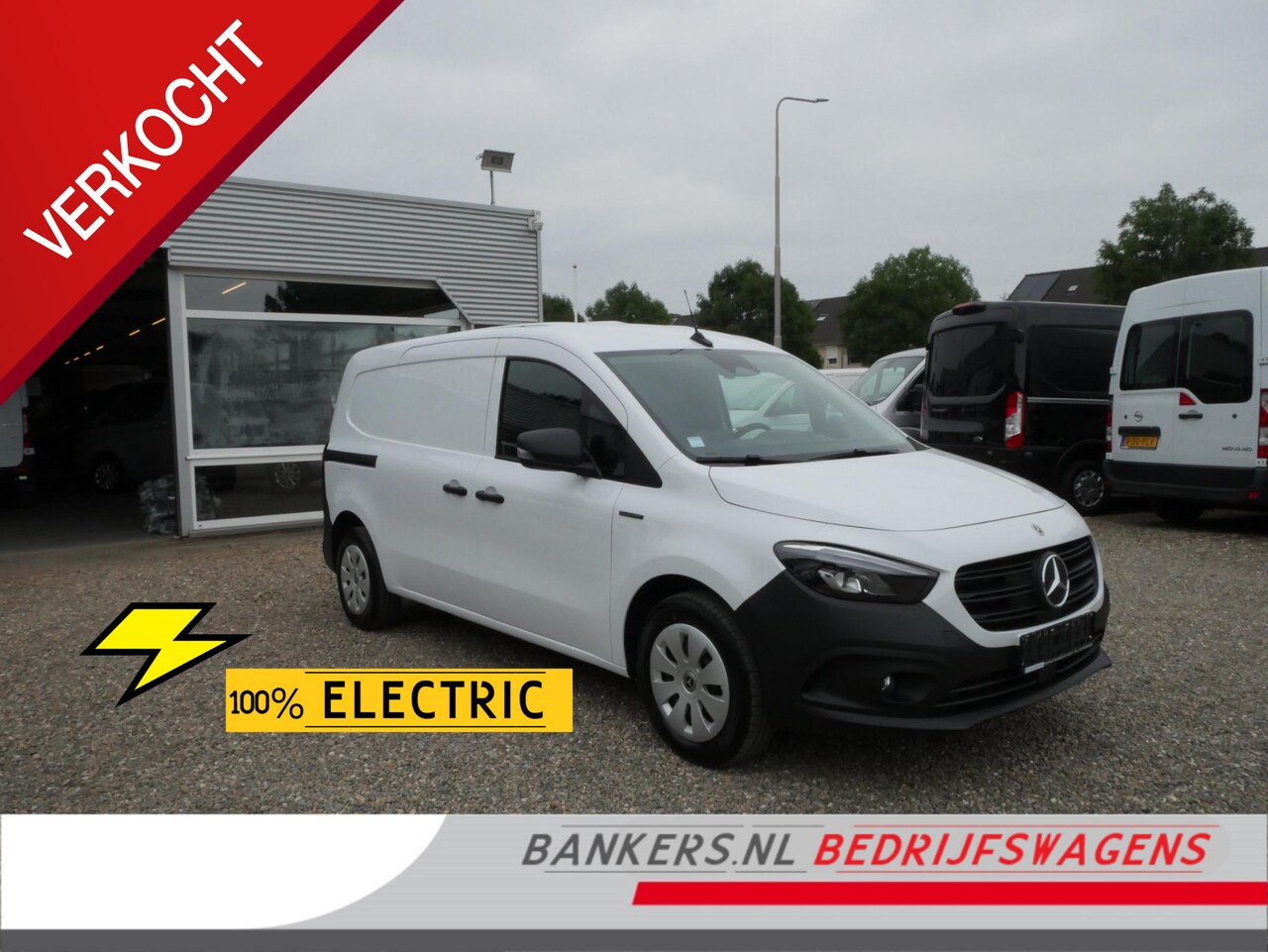 Mercedes-Benz eCitan - 112 Base L2 51 kWh SOH 99,82% Airco 22KWH laden - AutoWereld.nl