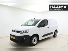Citroën Berlingo - 1.5 BlueHDi 100 S&S L1 | Cruise control | Airco | Achteruitrijcamera | 2 zitplaatsen recht