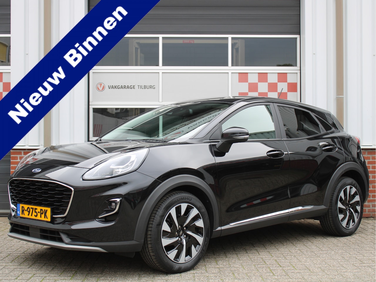 Ford Puma - 1.0 EcoBoost Automaat Hybrid Titanium /Climate/Cruise/PDC/Camera/Stoelverwarming/Carplay/L - AutoWereld.nl