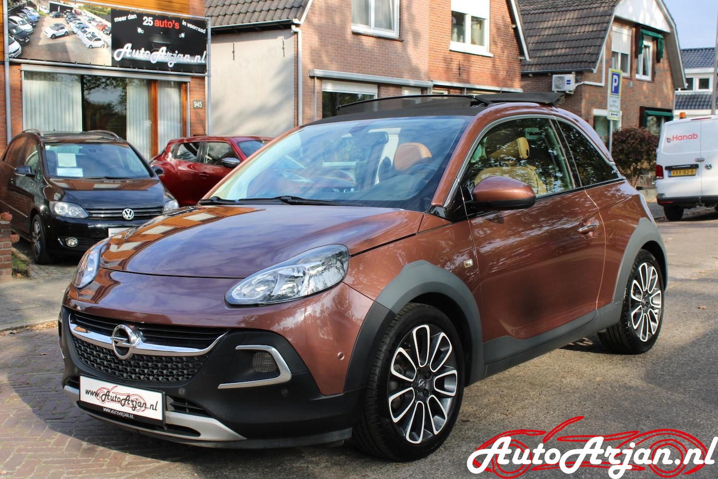 Opel ADAM - 1.0 Turbo Rocks Favourite Leer, Cabrio, Garantie! - AutoWereld.nl