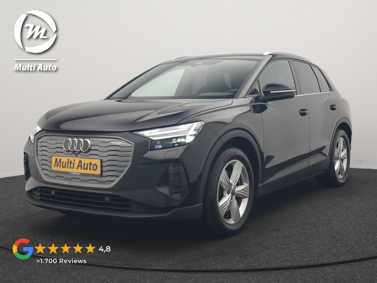 Audi Q4 e-tron - 45 quattro S Line 82 kWh 286pk Dealer O.H | Trekhaak Af Fabriek | Adaptive Cruise | 360 Ca - AutoWereld.nl