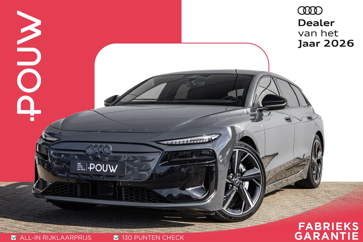 Audi A6 Avant e-tron - 367pk S edition performance 100 kWh | 21" LMV | Luchtvering | Memory | 360 Camera | Trekha - AutoWereld.nl