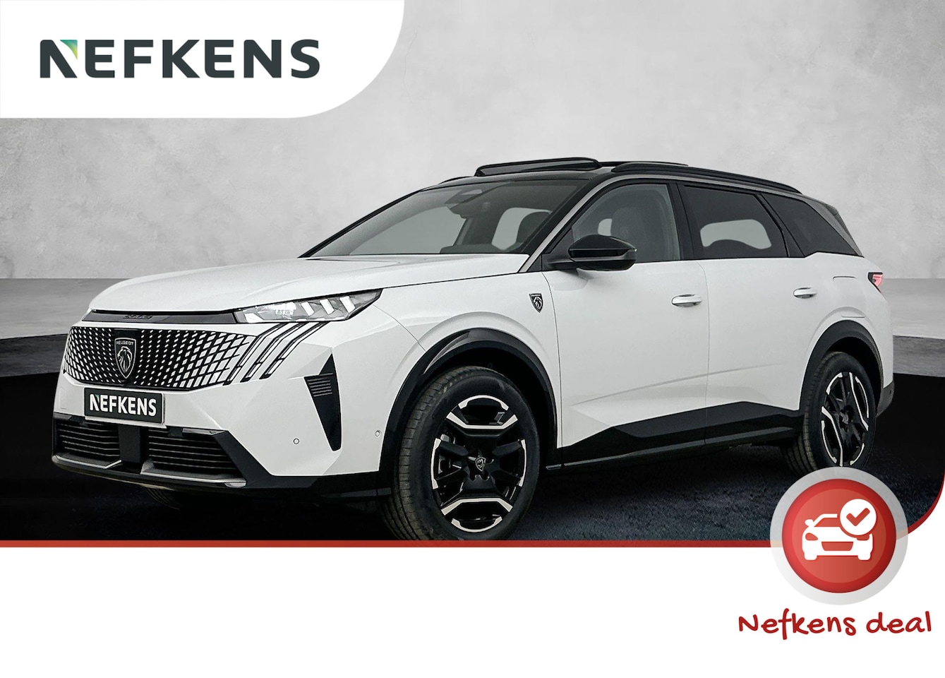 Peugeot e-5008 - GT Long Range 97 kWh 7p | €4.500,- inruilpremie | Panoramadak | 360 graden camera's | Warm - AutoWereld.nl