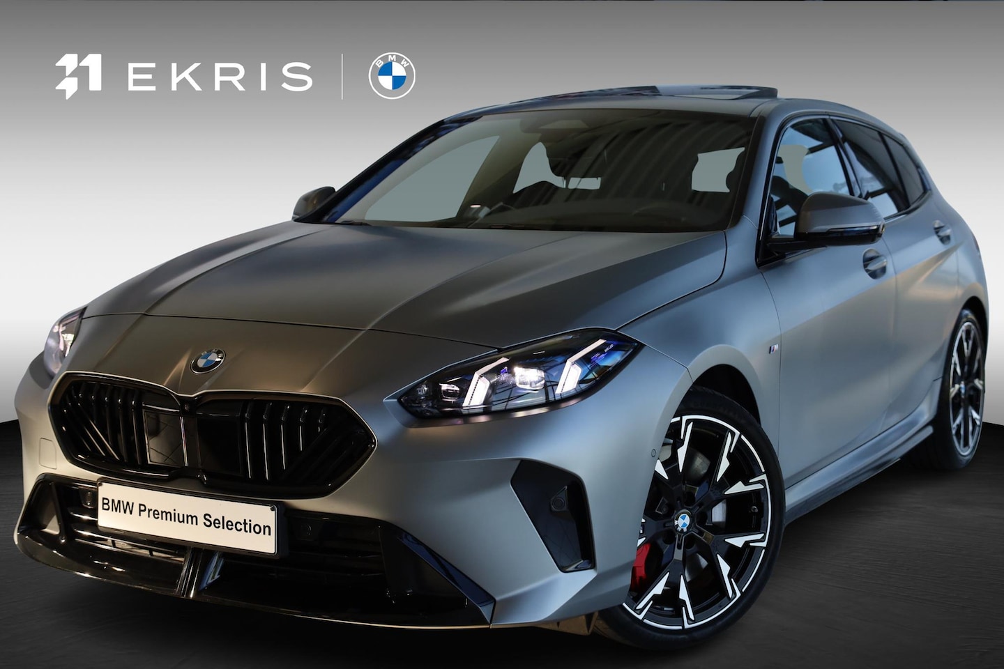 BMW 1-serie - 120 BMW 1 Serie 5-deurs 120 M Sportpakket Pro | Innovation Pack | Individual Frozen Pure G - AutoWereld.nl