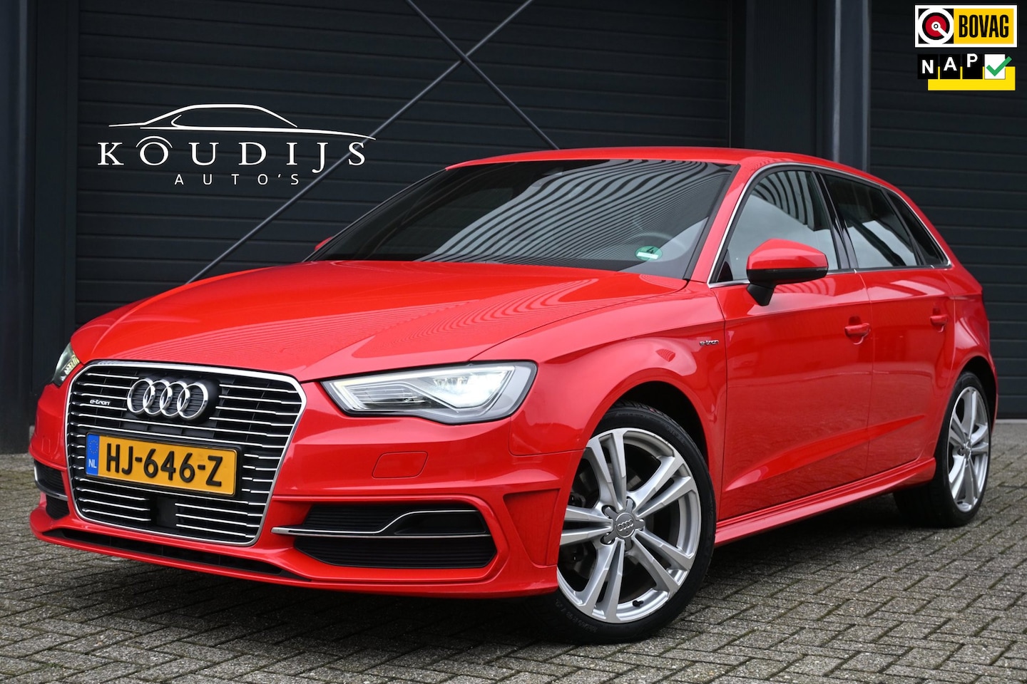 Audi A3 Sportback - 1.4 e-tron PHEV Ambition Pro Line plus 1.4 e-tron PHEV Ambition Pro Line plus, S line | Leder/Alcantara | LED | Navi Plus | Keyle - AutoWereld.nl