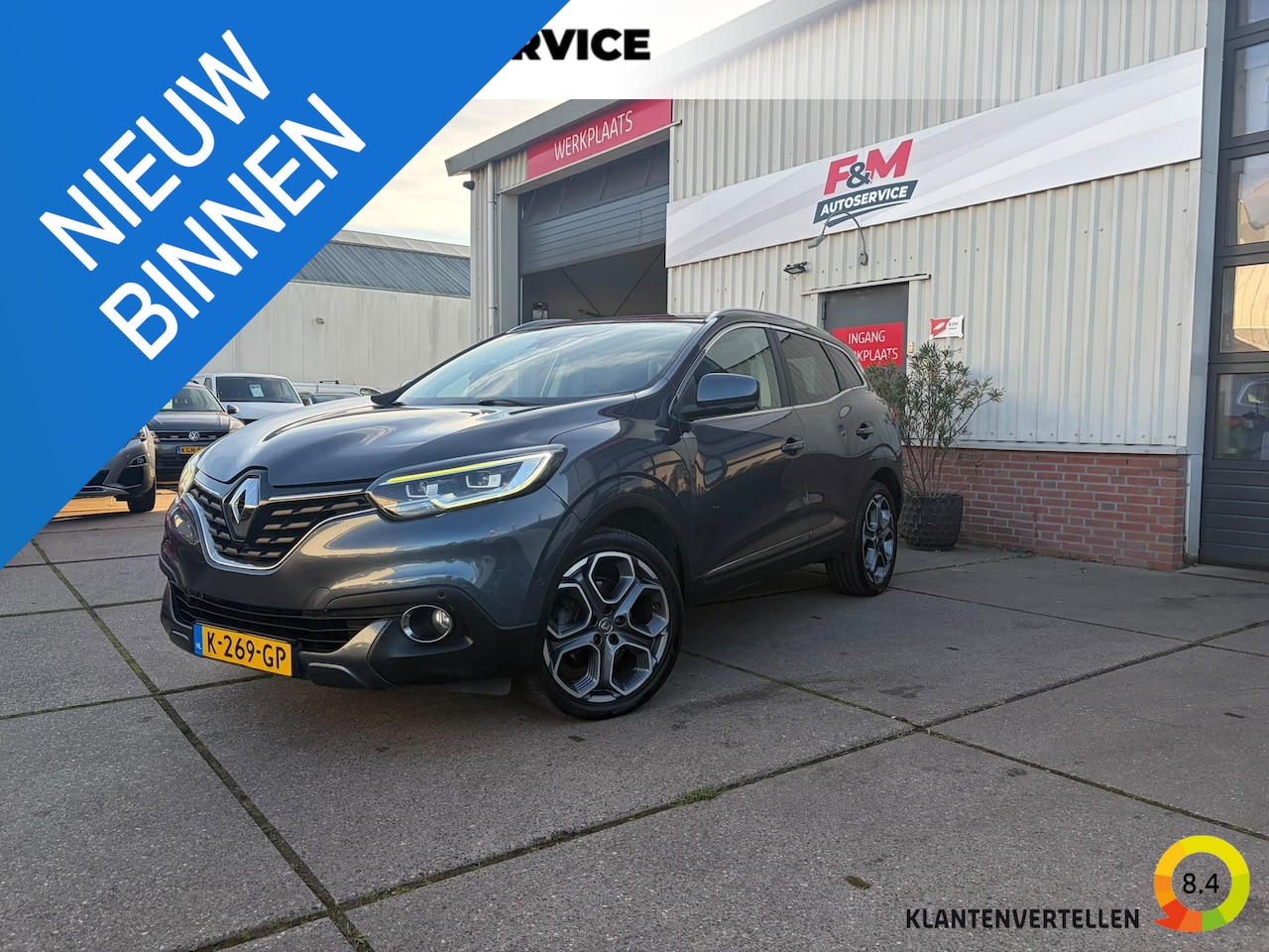 Renault Kadjar - 1.2 TCe Bose Clima, cruise, camera, pdc, trekhaak, blindspot - AutoWereld.nl