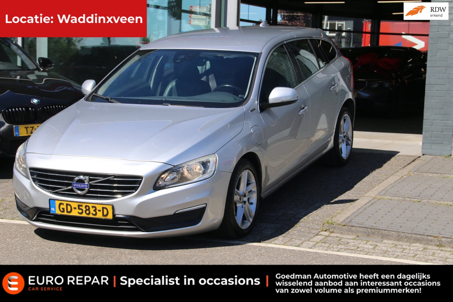 Volvo V60 - 2.4 D6 AWD Plug-In Hybrid Momentum EXPORT PRICE - AutoWereld.nl
