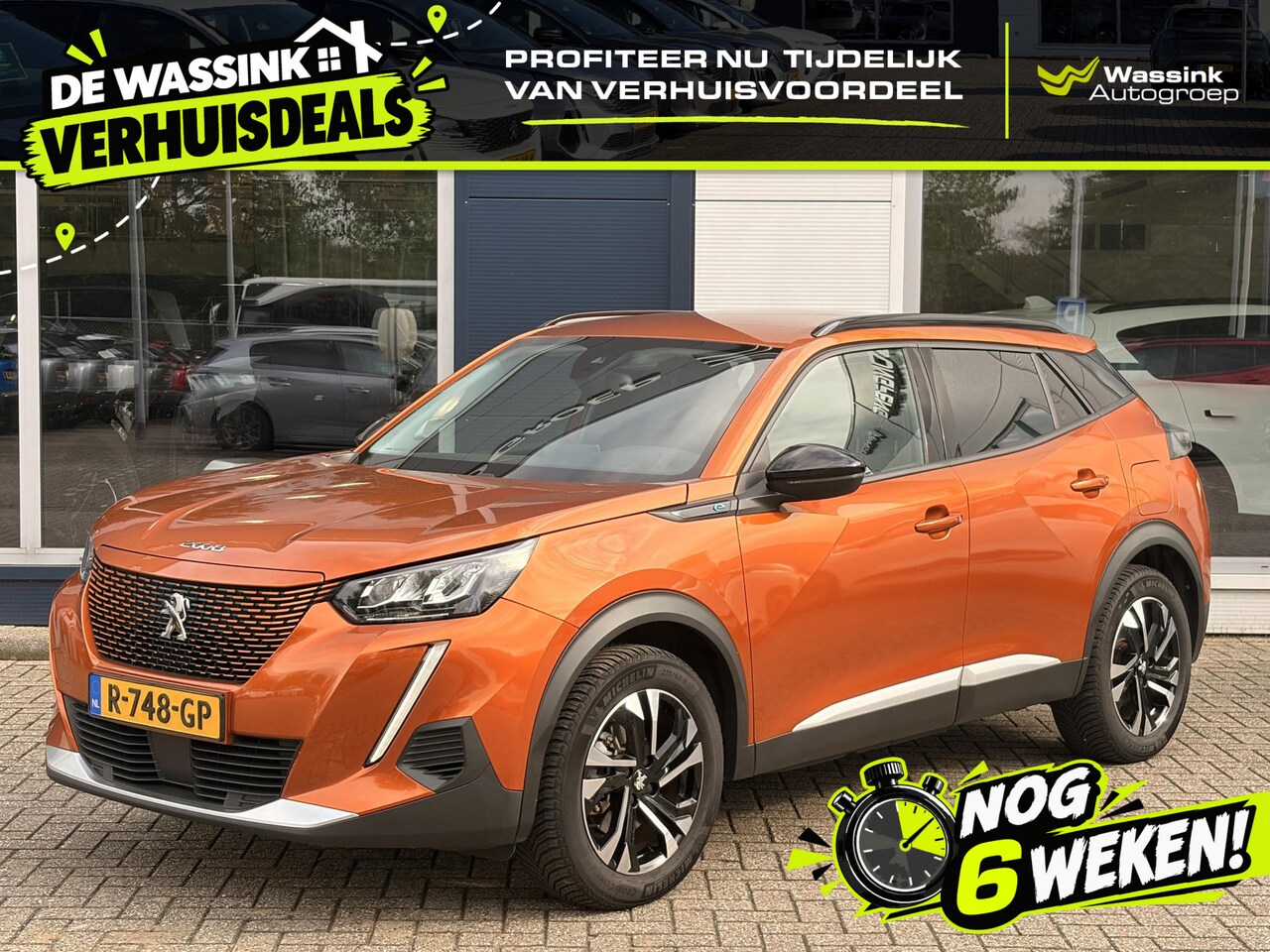 Peugeot e-2008 - EV Allure Pack 50 kWh Apple Carplay | Android Auto | Cruise Control | Parkeersensoren | Cl - AutoWereld.nl