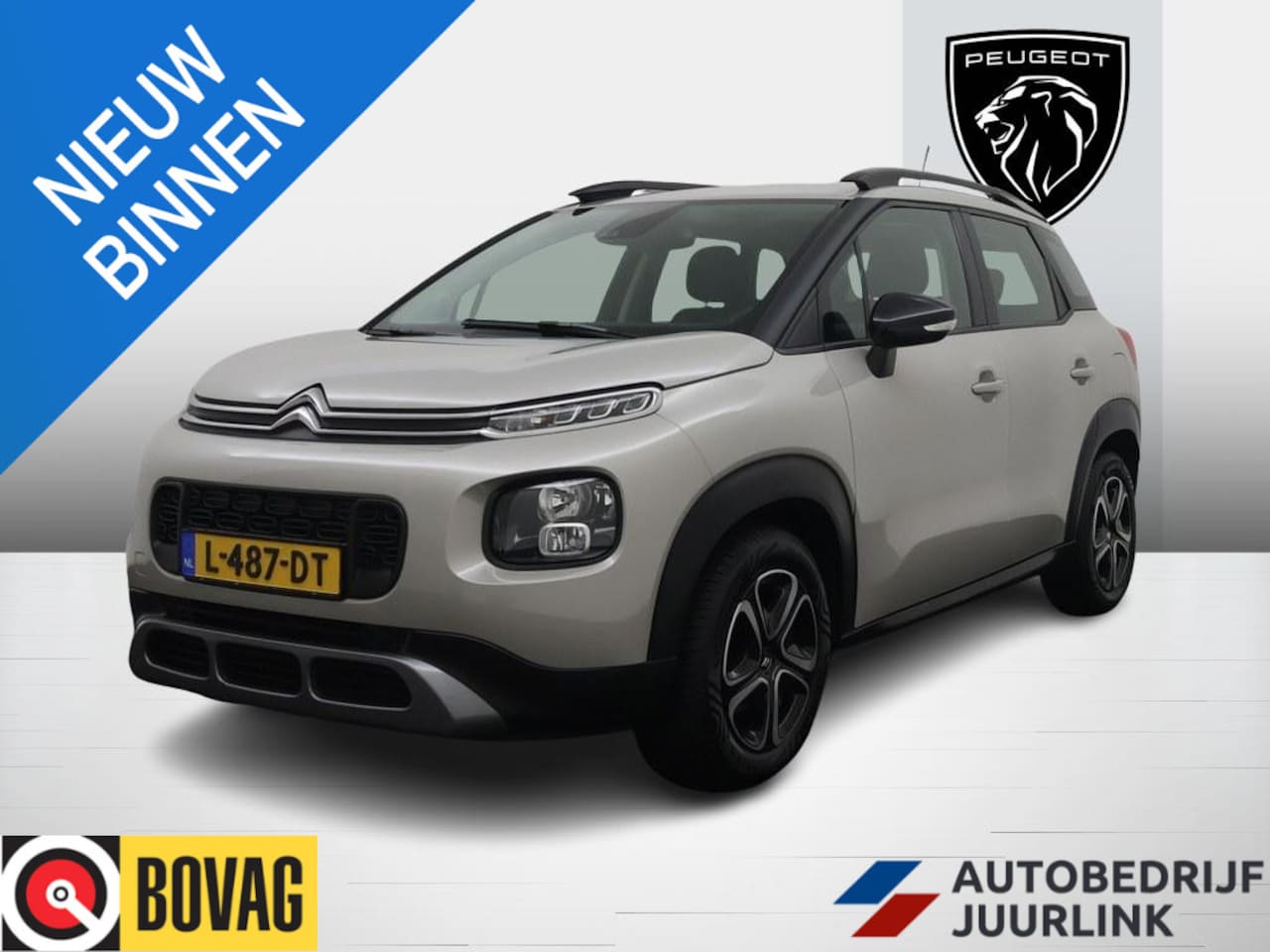 Citroën C3 Aircross - 1.2T 110pk Feel 4S.banden/Ecc/CarPlay/Led - AutoWereld.nl