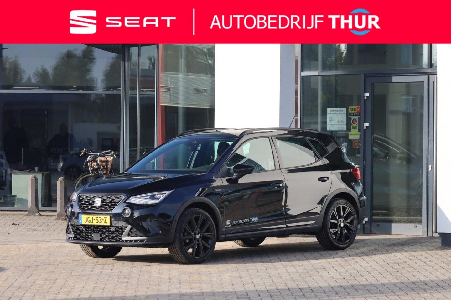 SEAT Arona - 1.0 EcoTSI FR Business Connect 95PK / 70kW Keyless start + entry, adaptieve cruise control - AutoWereld.nl