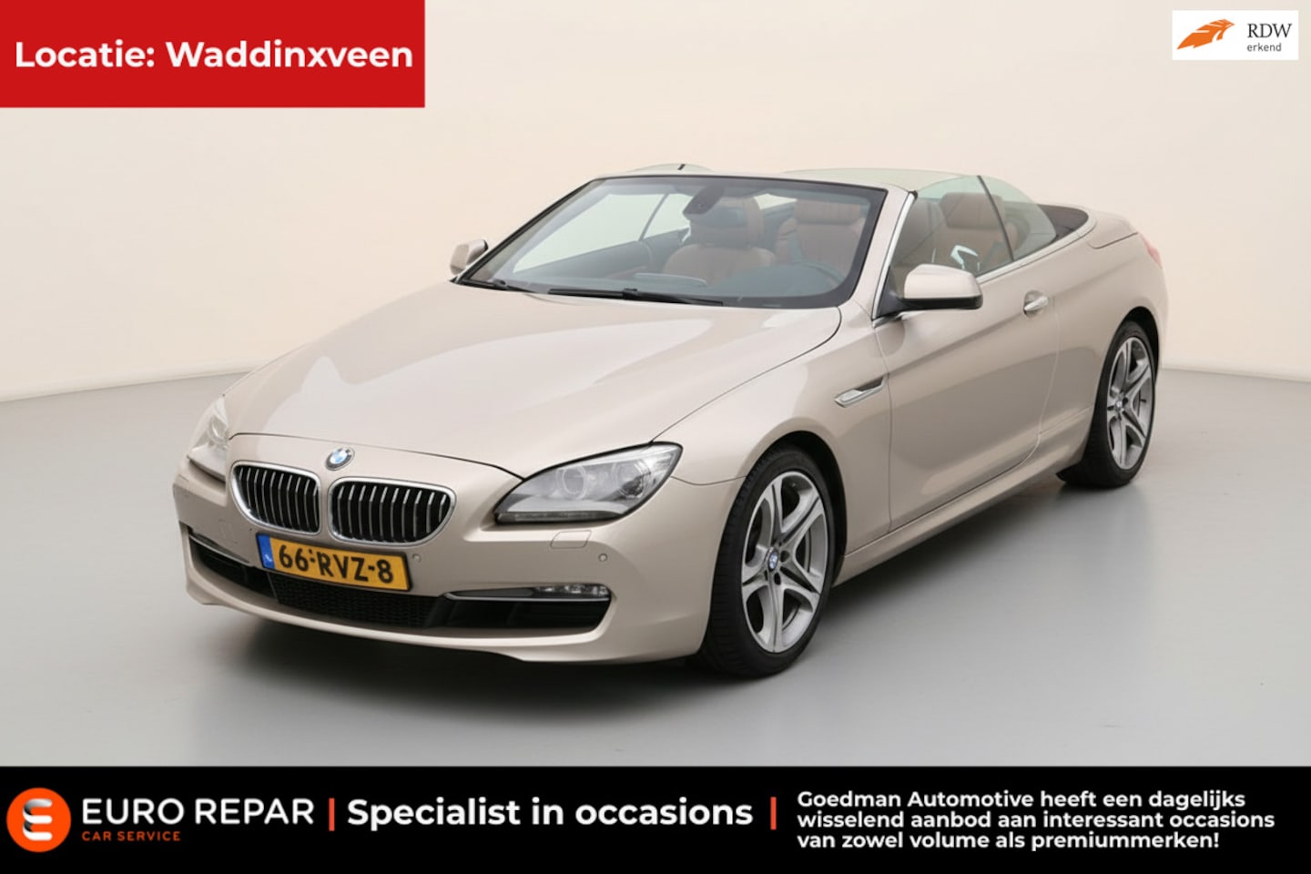 BMW 6-serie Cabrio - 640i High Executive DEALER OND. NL-AUTO NAP! - AutoWereld.nl