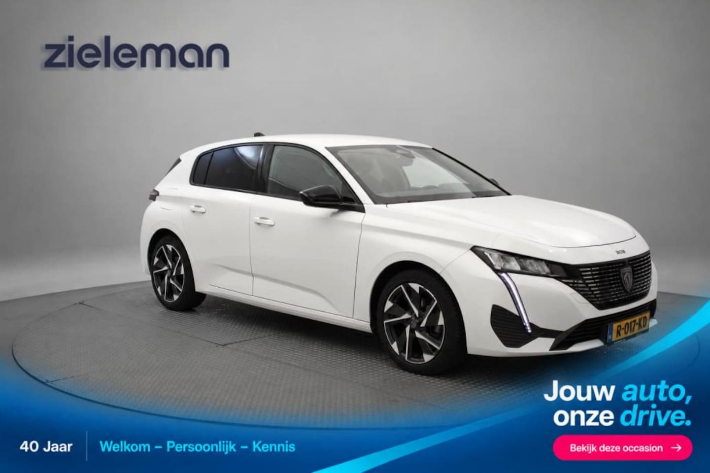 Peugeot 308 - 1.2 PureTech Allure Pack Business - Digitaal Cockpit, Carplay, Adapt. Cruise, Stoelverw. - AutoWereld.nl