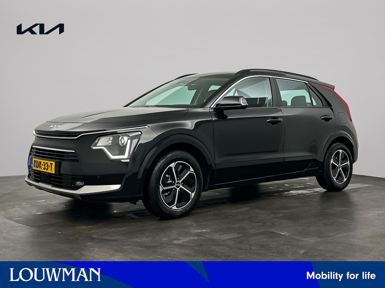 Kia Niro - 1.6 GDi Hybrid DynamicLine | half-leder | Automaat | 10 jaar garantie - AutoWereld.nl
