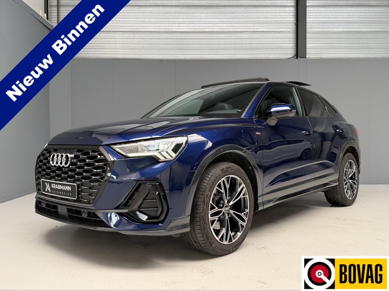 Audi Q3 Sportback - 45 TFSI e S-Line GARANTIE|SOH 100%|245pk|Pano|Trekhaak|Matrix|Keyless - AutoWereld.nl