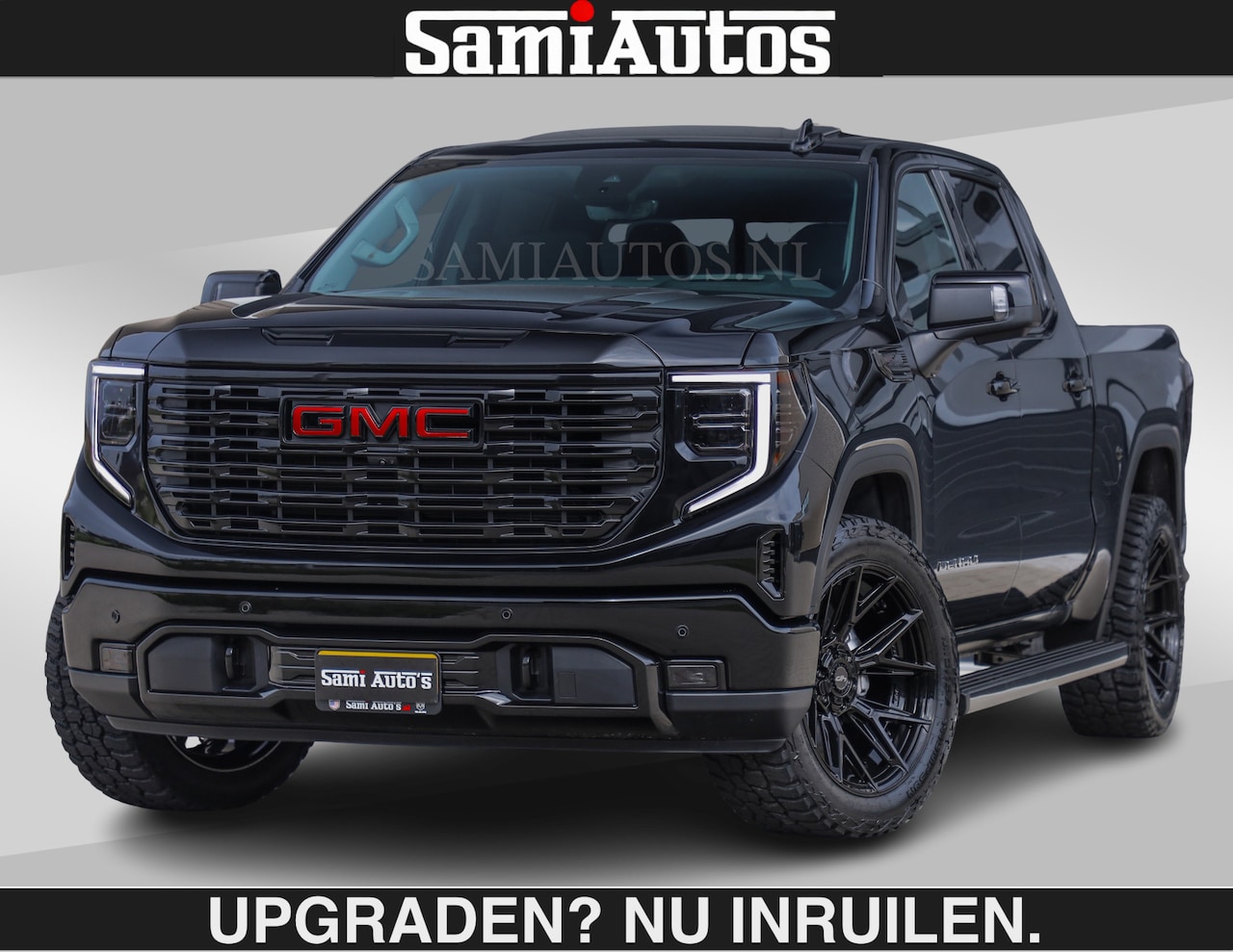 GMC Sierra - BLACK OPS DENALI 6.2 V8 426PK Full Option | €84950,- excl | De Meest Luxe Pick-Up in zijn - AutoWereld.nl