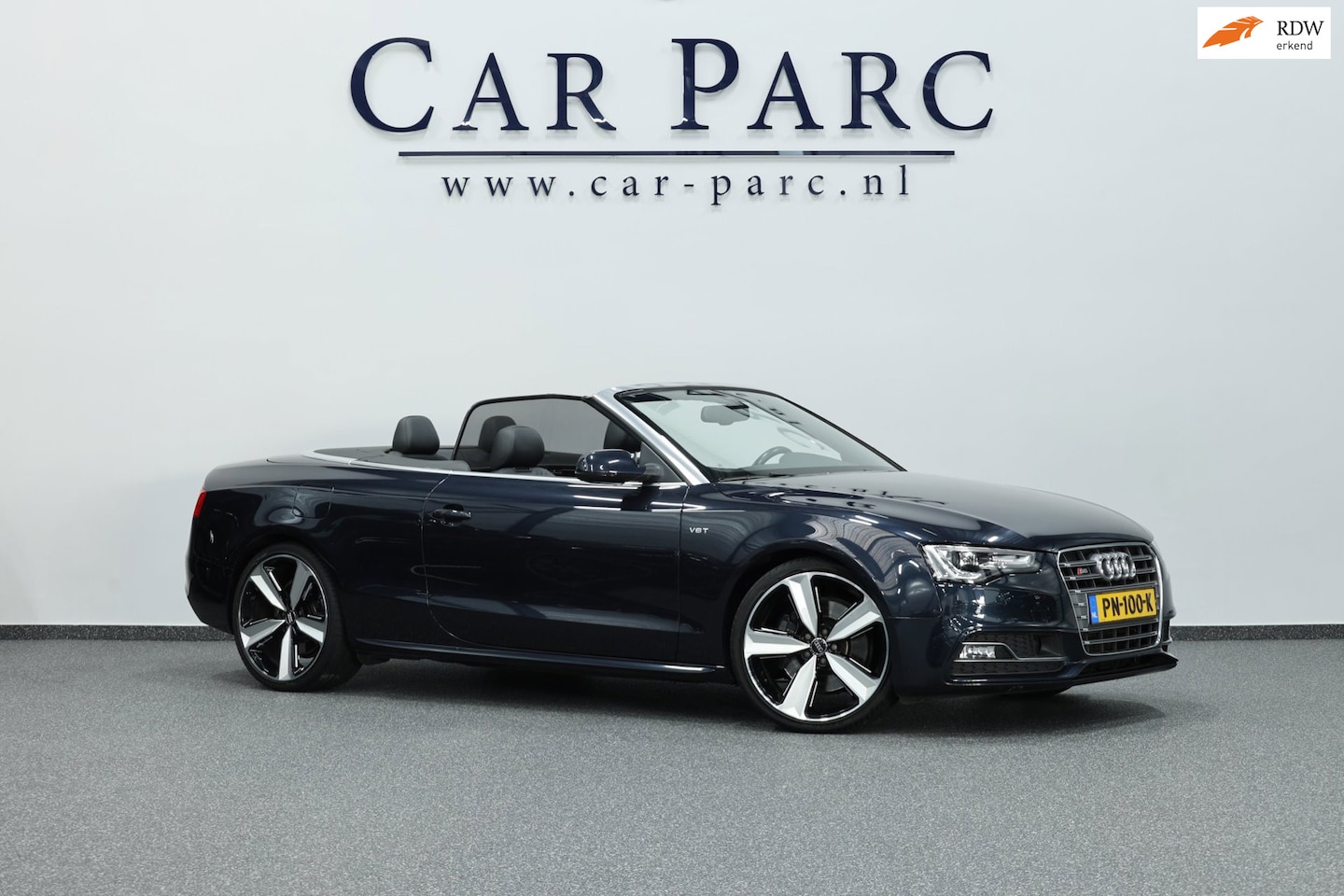 Audi S5 - Cabriolet 3.0 TFSI quattro 333+PK FACELIFT/LED/LEER+NEK+S.VERWARMING+MEMORY/20" LMV/CAM/CR - AutoWereld.nl