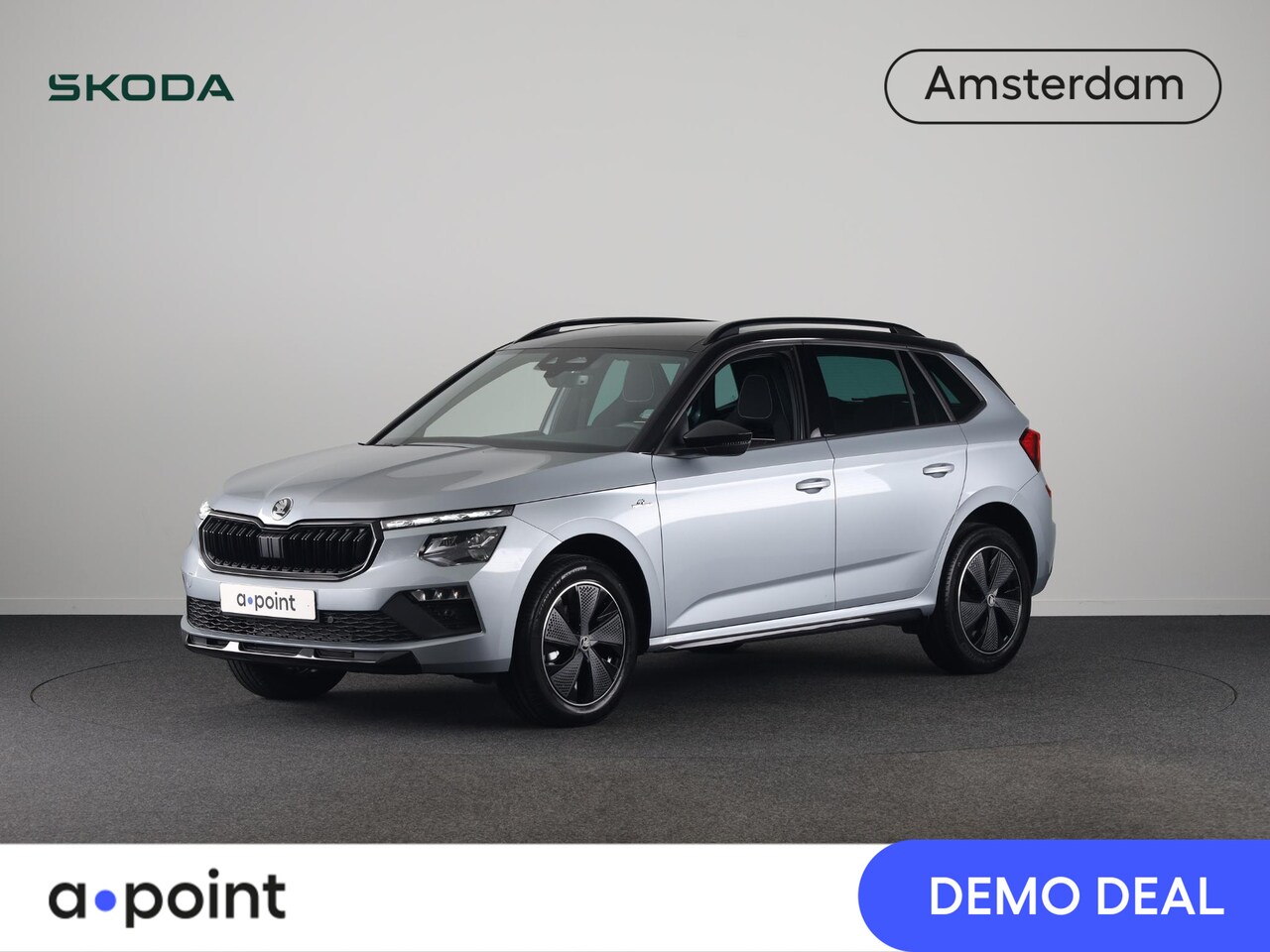 Skoda Kamiq - Monte Carlo 1.0 TSI 115 pk 7 versn. DSG | Zwart dak | Panoramadak | Travel Assist Plus | W - AutoWereld.nl