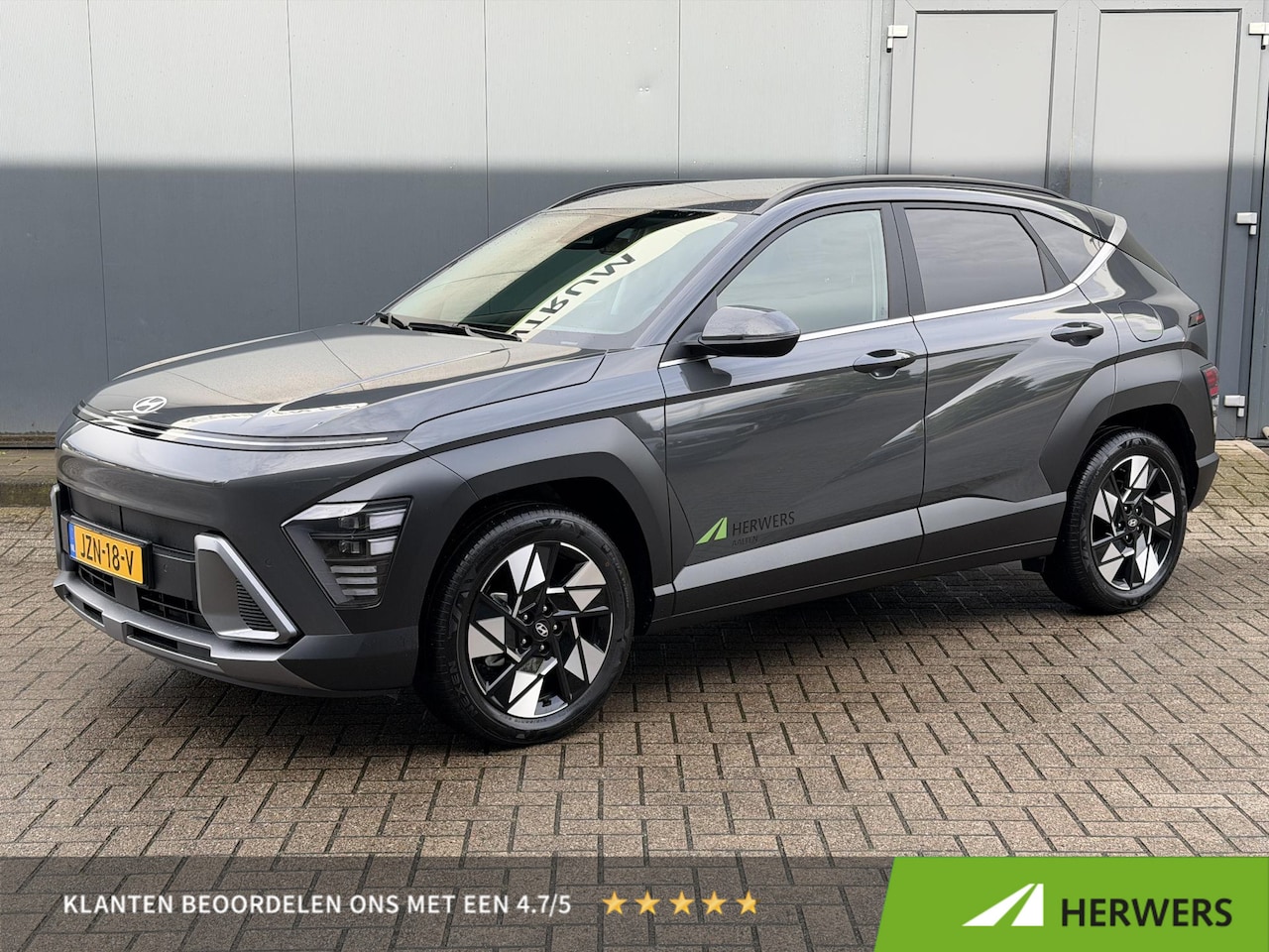 Hyundai Kona - 1.6 GDI HEV Comfort Smart Voorstoelen verwarmd / Electrische achterklep / Origineel NL aut - AutoWereld.nl