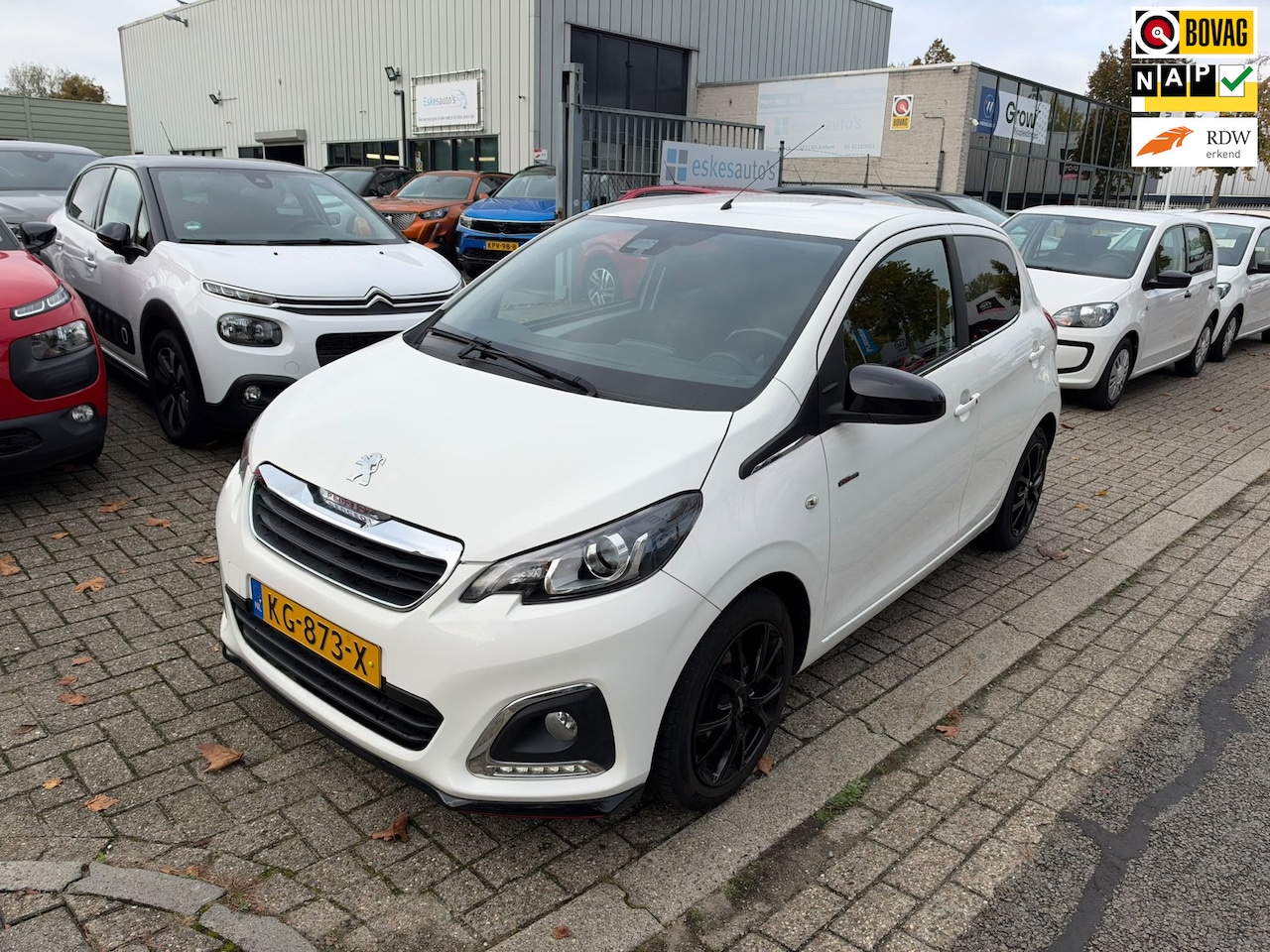 Peugeot 108 - 1.2 Puretech GT-Line 1.2 Puretech GT-Line, Navi, Camera, Keyless, NAP, APK 10-2027, NL Auto, Nieuwe Distributie - AutoWereld.nl
