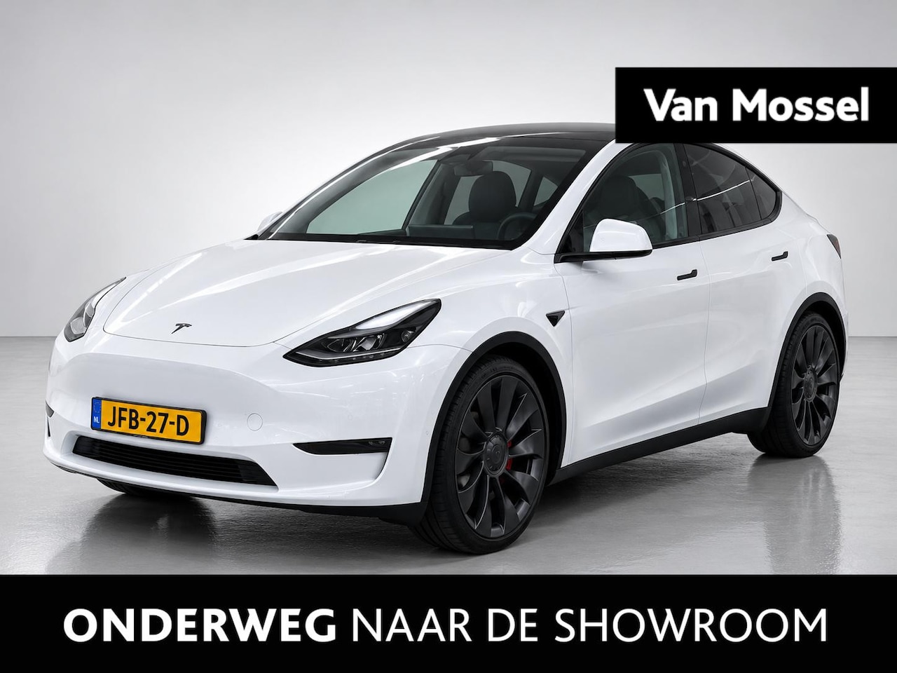 Tesla Model Y - Performance AWD 75 kWh | Lage KM std. | Panorama dak | Stoel verwarming | Leder | Navigati - AutoWereld.nl