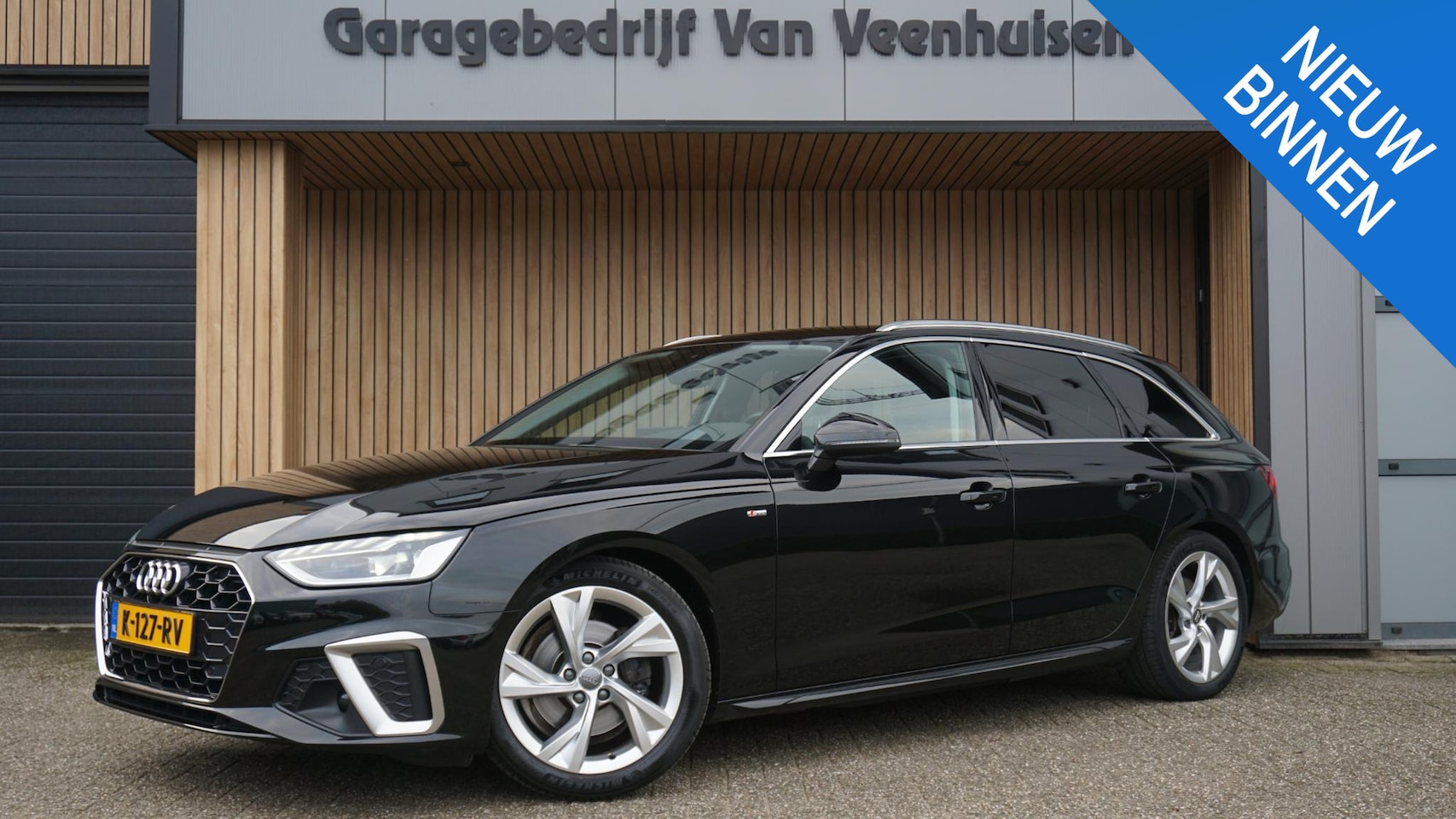 Audi A4 Avant - 35 TFSI S-Line Leder Virtual Cockpit 18inch LM *Trekhaak* LED A-Camera *Complete A4* - AutoWereld.nl