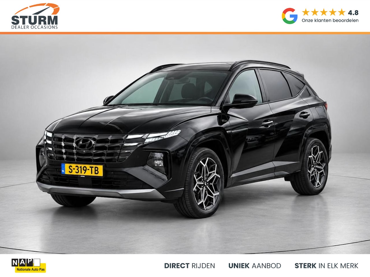 Hyundai Tucson - 1.6 T-GDI HEV N Line NL-Auto incl. Trekhaak! - AutoWereld.nl