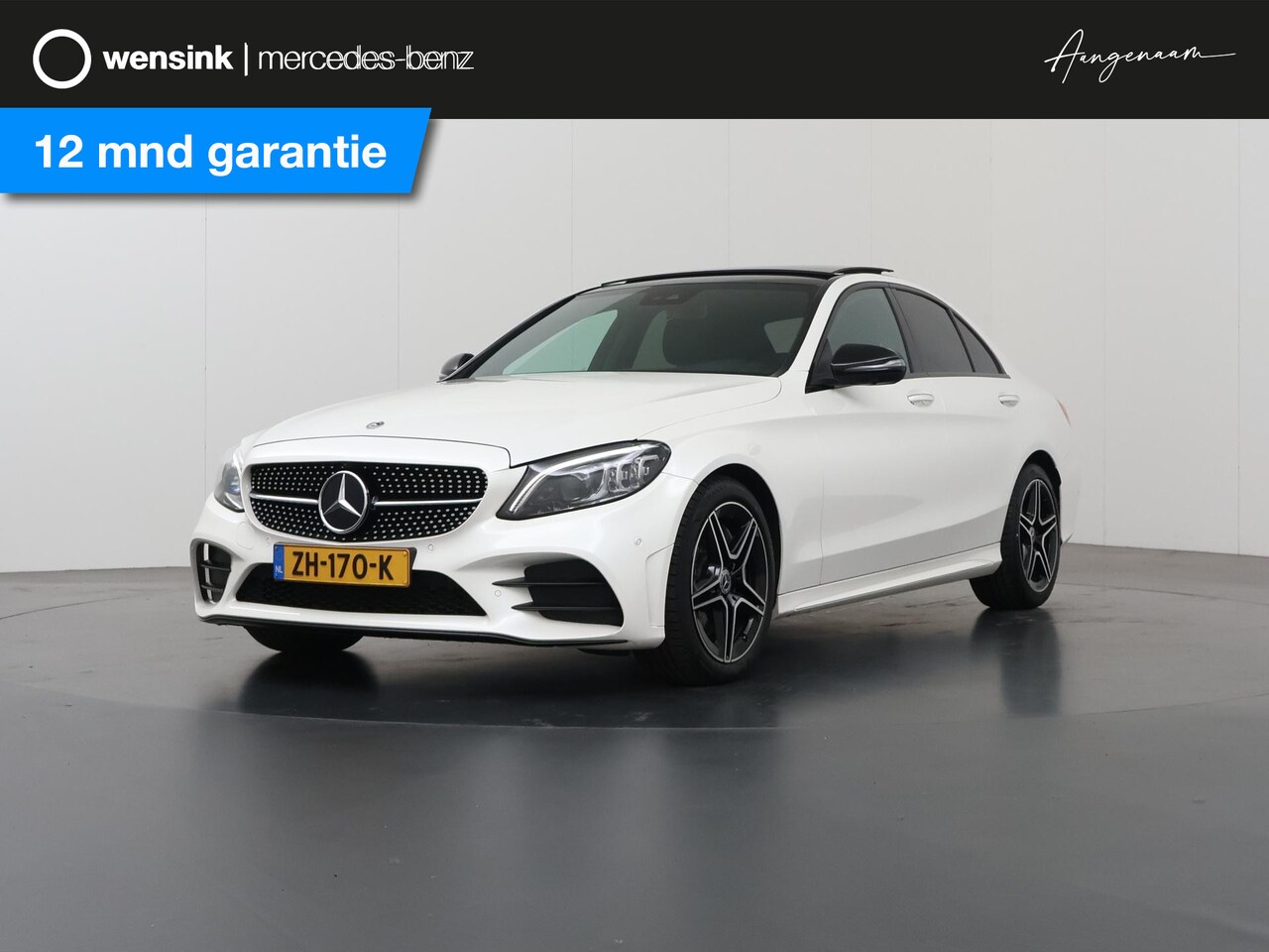 Mercedes-Benz C-klasse - 300 Premium Plus Pack | AMG |Night | Panoramadak | Burmester | Memory | Widescreen | Sfeer - AutoWereld.nl