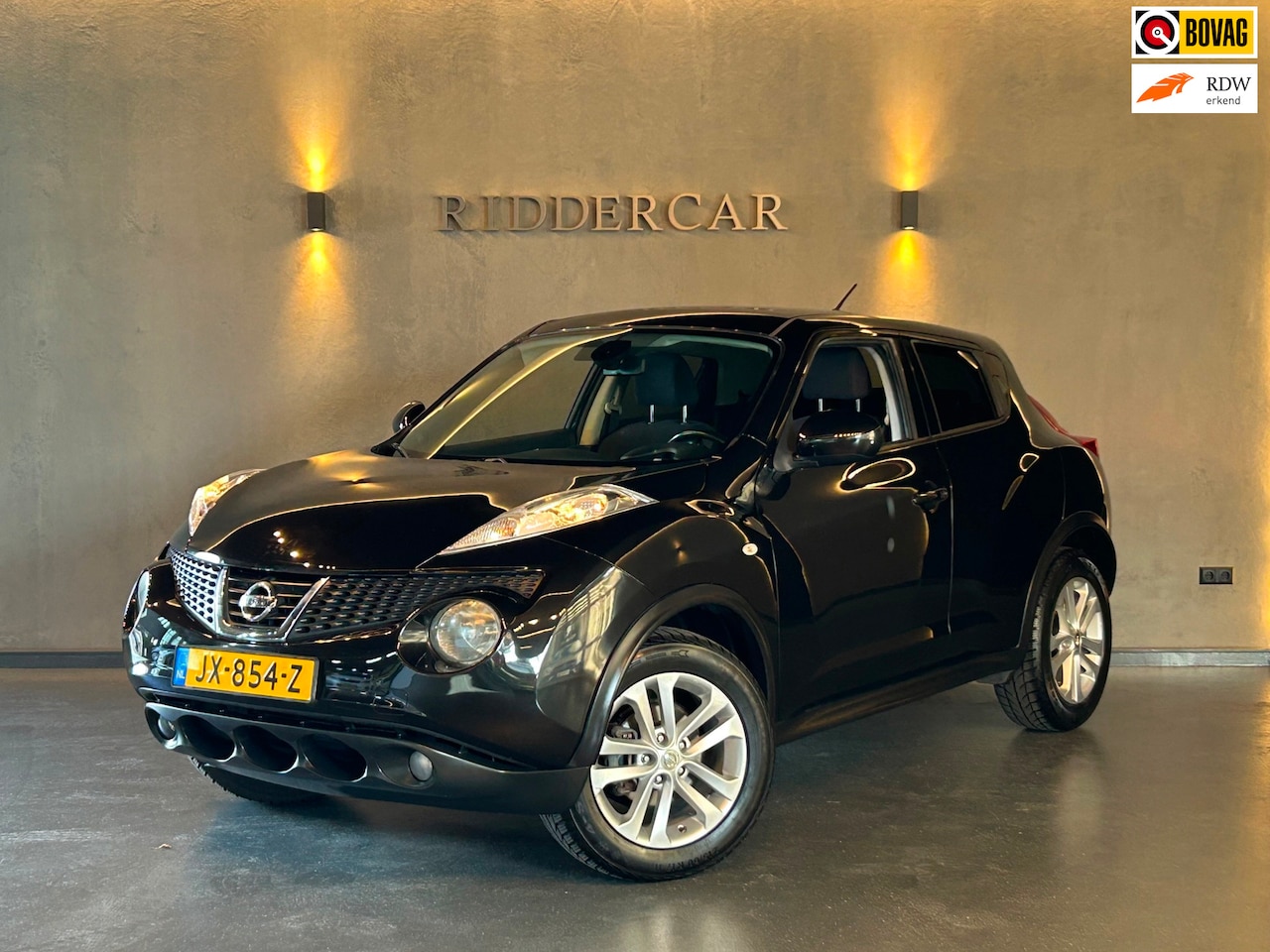 Nissan Juke - 1.6 Acenta|NAVI|CRUISE|KEYLESS|PARKCAM|BLUETOOTH| - AutoWereld.nl