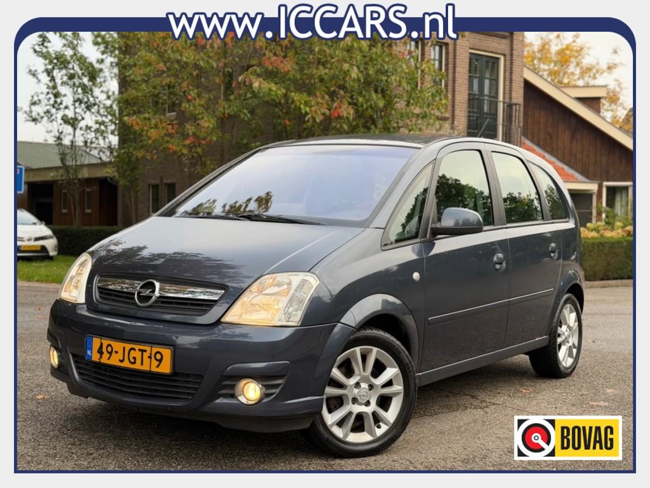 Opel Meriva - 1.6-16V Cosmo - Airco ecc - half leer - trekhaak - AutoWereld.nl