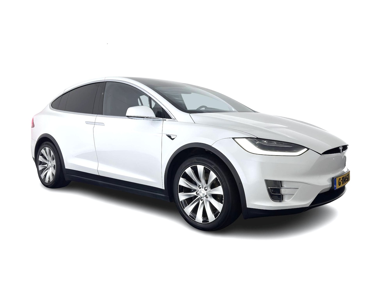 Tesla Model X - 100D Long Range 6 pers. (INCL. BTW) *AUT | PANO | LEATHER | NAVI-FULLMAP | FULL-LED | AIRS - AutoWereld.nl
