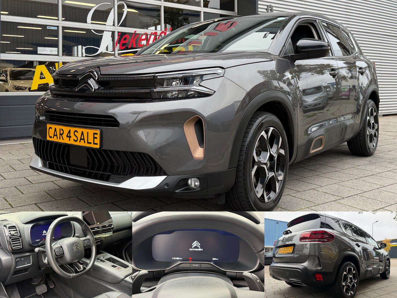 Citroën C5 Aircross - 1.2 PureTech C-Series AUTOMAAT - Navigatie / Apple CarPlay I Airco I LED I PDC I Sport vel - AutoWereld.nl