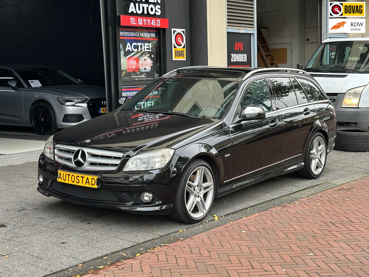 Mercedes-Benz C-klasse Estate - 320 CDI Elegance Aut Leer Navi Pano - AutoWereld.nl