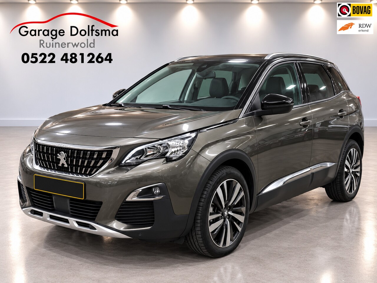 Peugeot 3008 - 1.2 PureTech Allure-NL auto-Navi-Clima-19"- - AutoWereld.nl