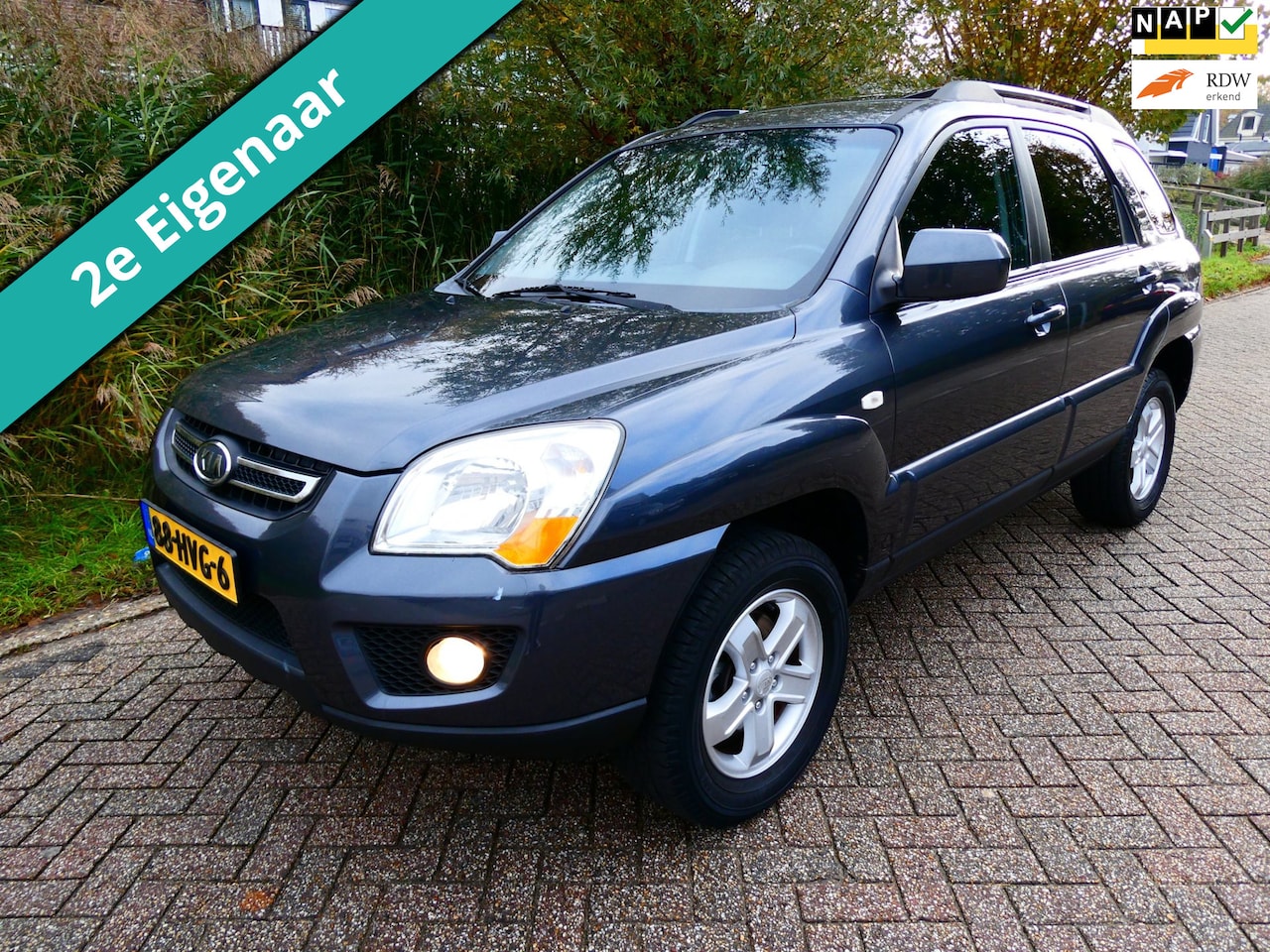 Kia Sportage - 2.0 CVVT X-tra 2e eig. Airco Cruise Schuifdak Historie - AutoWereld.nl