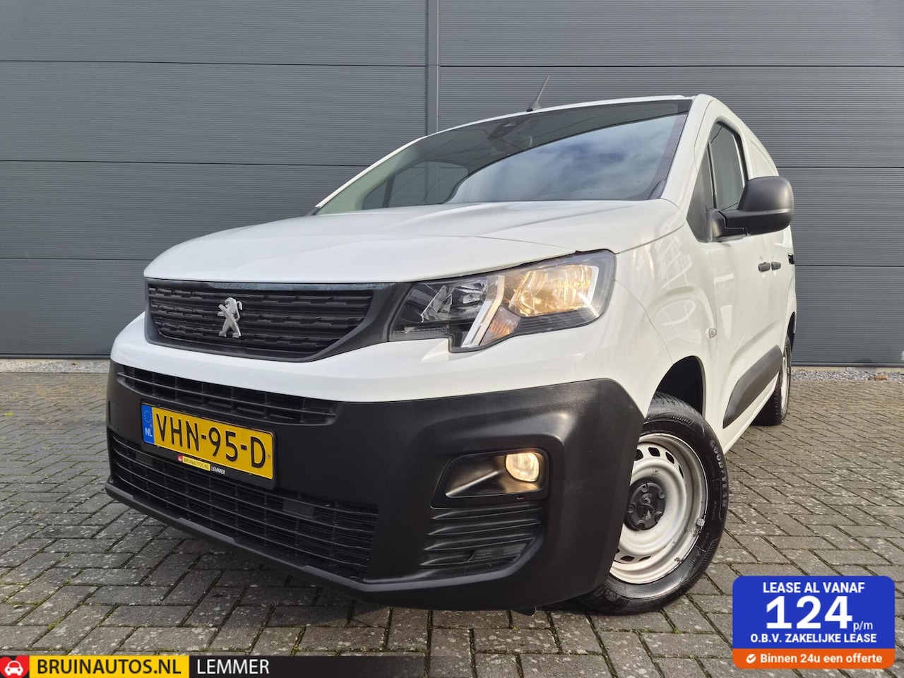 Peugeot Partner - 1.5 BlueHDI Airco Navigatie 2 x schuifd - AutoWereld.nl