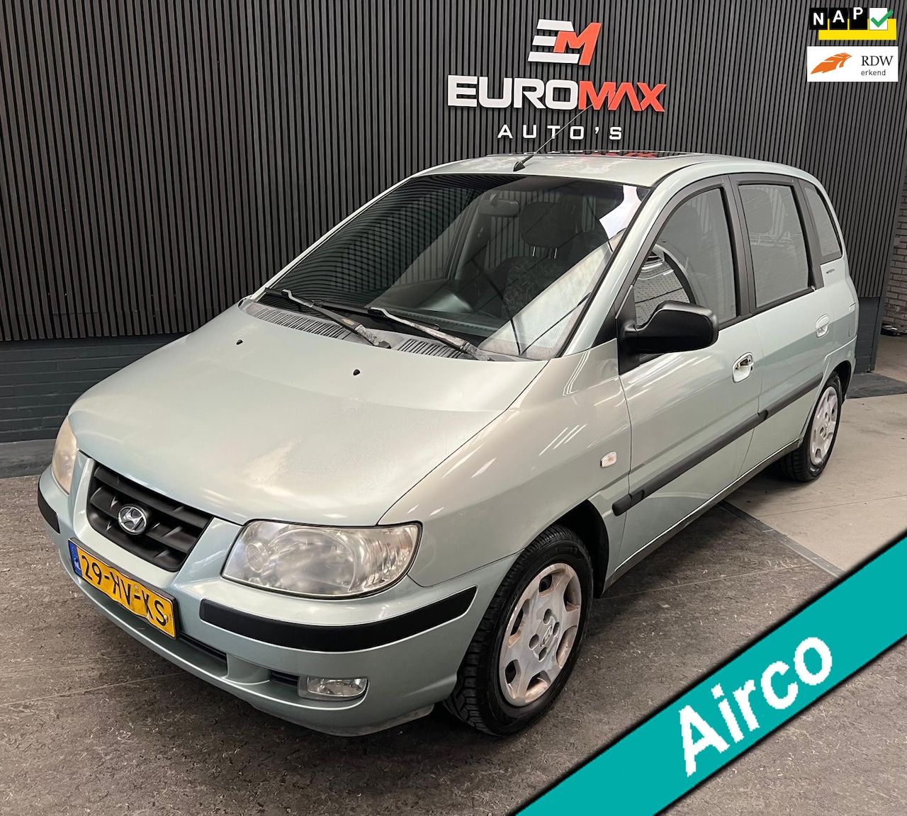 Hyundai Matrix - 1.6i 1e Eigenaar - NAP - Trekhaak - Opendak - AutoWereld.nl