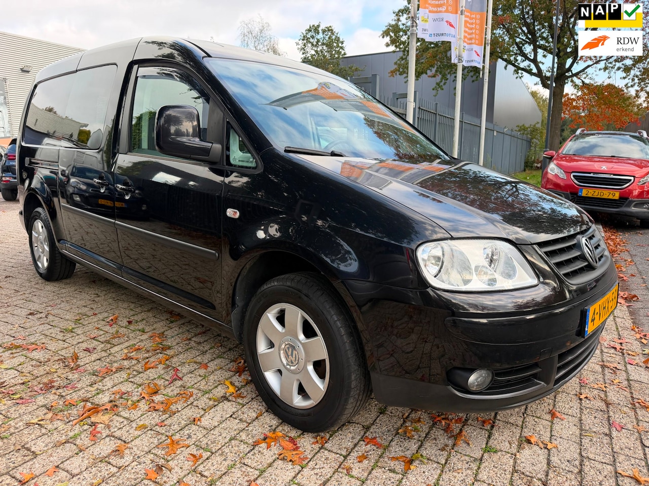 Volkswagen Caddy Maxi - 1.9 TDI 77 kw automaat DSG , airco, cruise , elec pakket, trekhaak, 1e eigenaar nwe apk, 1 - AutoWereld.nl