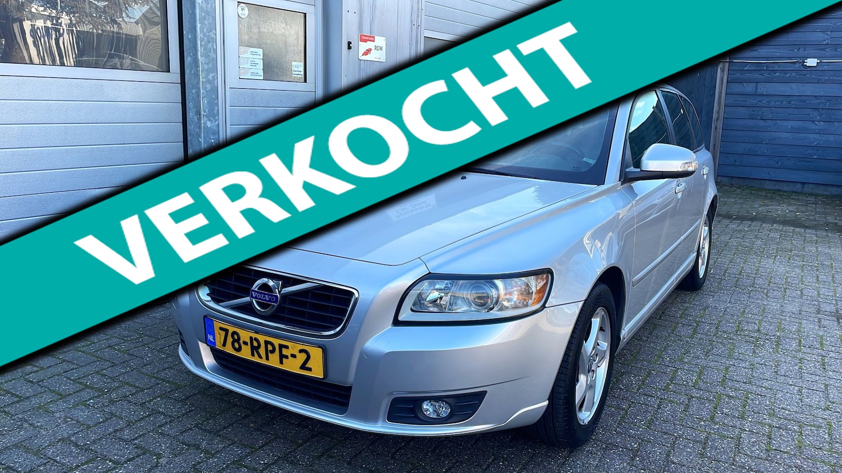 Volvo V50 - 2.0 Business Pro Edition-Navi-Leder-Clima-Trekhaak - AutoWereld.nl
