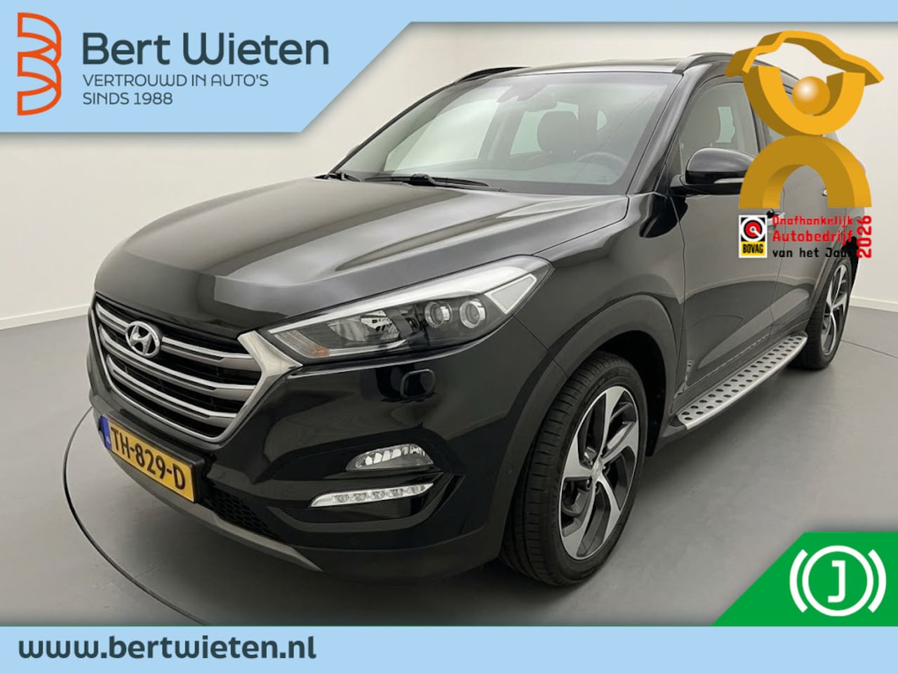 Hyundai Tucson - 1.6 T-GDi Prem 4WD | Zeer compleet! | Automaat | Stoel verwarming + koeling | Trekhaak | - AutoWereld.nl