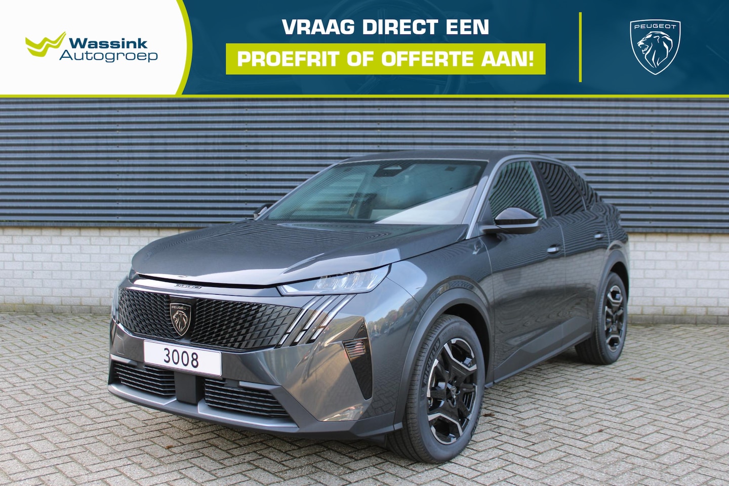 Peugeot 3008 - Allure plug-in HYbrid 225 e-DCS7 Krachtig, elegant en innovatief! - AutoWereld.nl