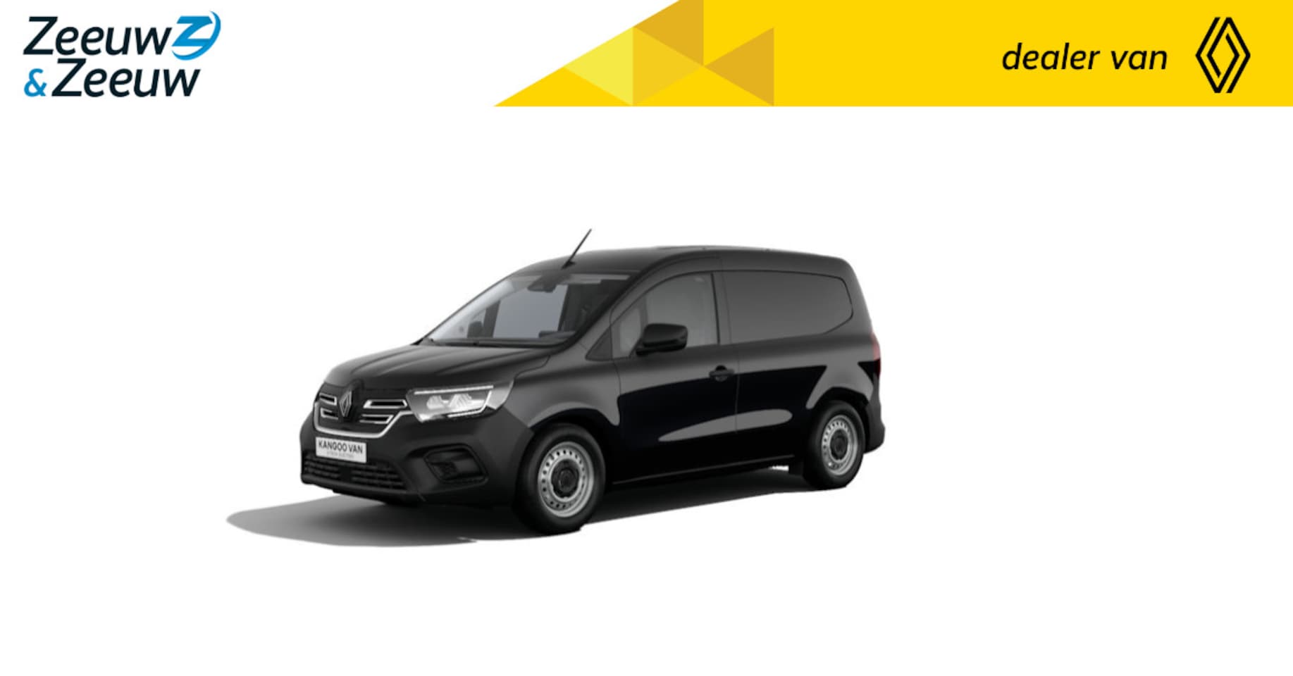 Renault Kangoo E-Tech - Advance L1 44 kWh Nu met € 7.050,- Zeeuw en Zeeuw voorraad korting. - AutoWereld.nl