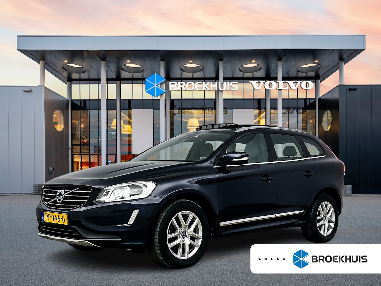 Volvo XC60 - T5 Polar+ | 18" | Elektr. verstelbare Lederen Sportstoelen | Trekhaak | Panoramadak | Park - AutoWereld.nl