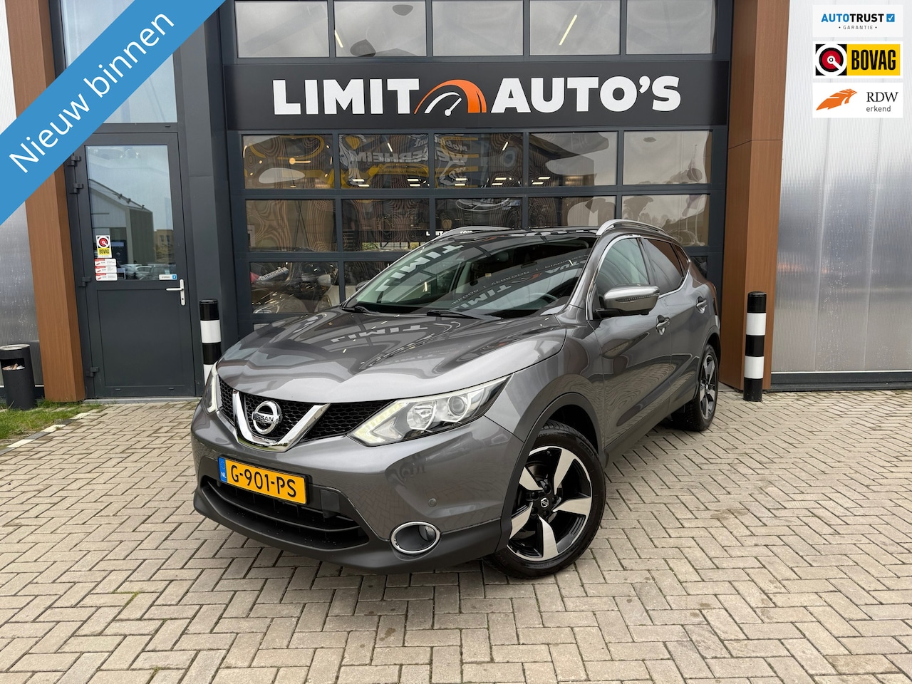 Nissan Qashqai - 1.2 Connect Edition Climate/Camera/Pano/Carplay/Keyless/Pdc.v+a/St.verwarming/Apk - AutoWereld.nl