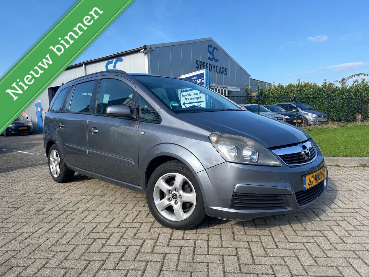 Opel Zafira - 1.8 Business 7Persoons Automaat Airco - AutoWereld.nl