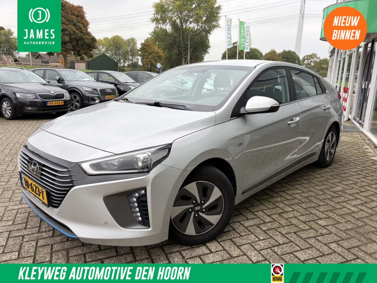 Hyundai IONIQ - 1.6 GDi Comfort HEV, Nav, Carplay, Camera, Lm velg - AutoWereld.nl