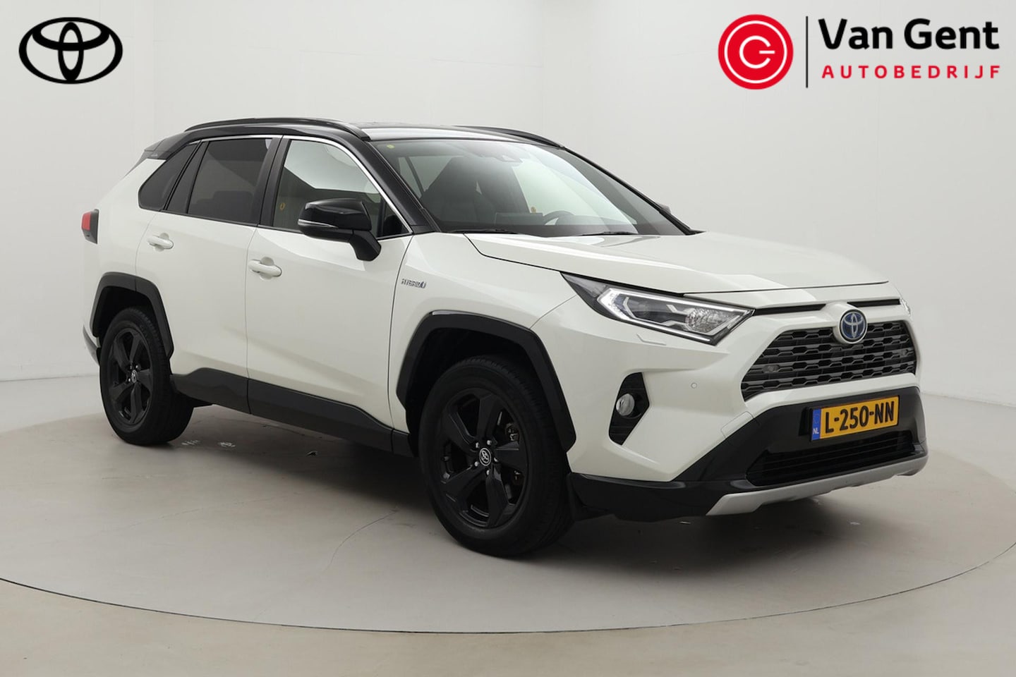 Toyota RAV4 - 2.5 Hybrid AWD Bi-Tone | Navigatie | Apple Carplay / Android Auto | Stoel-/stuurverwarming - AutoWereld.nl